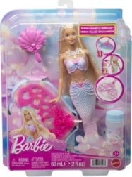 Barbie sirena de burbujas con accesorios
