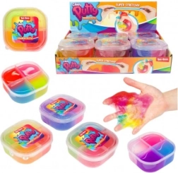 Baba arcoíris en caja