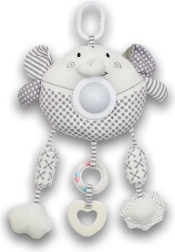 Peluche colgante elefante con luz y música