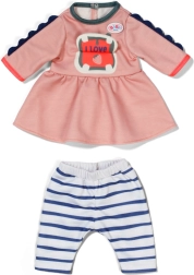 BABY born vestidito con hipopótamo para muñecas de 36 cm