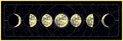 Puzle panorámico Galaxy Fases de la Luna 1000 piezas