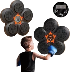 Máquina de Boxeo Musical de Pared con Luces LED