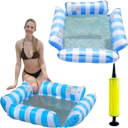 Tumbona hamaca inflable para piscina y playa