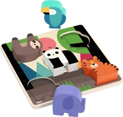 Vilac rompecabezas encajable sonoro jungla