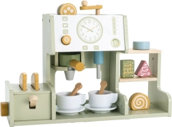 Cafetera de madera con tostadora 2Kids Toys