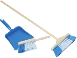 Juego de barrido GOKI 3 piezas azul