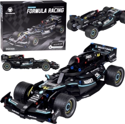 Kit de construcción técnico de coche de carreras de Fórmula 1 con propulsión de retroceso (pull-back), 268 piezas