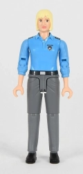 Figura de policía Bruder BWORLD