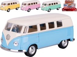 Modelo metálico Kinsmart Volkswagen Classic Bus 1962 1:32, 13 cm