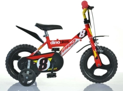 Dino Bikes Bicicleta infantil 12" roja 2017