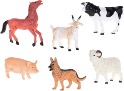 Figura de plástico de un animal doméstico de granja - 1 unidad