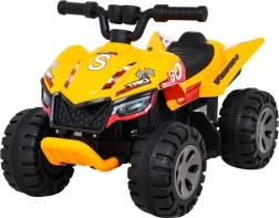 Quad eléctrica infantil The Fastest con motor de 25 W – amarillo