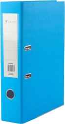 Archivador de documentos A4 80 mm azul con mecanismo de palanca