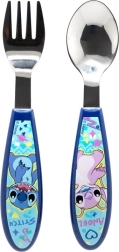 Cubiertos infantiles con motivo de Stitch