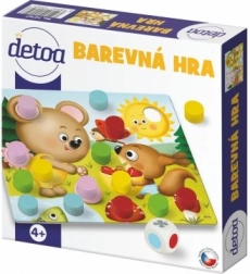 Detoa juego de mesa colorido para niños
