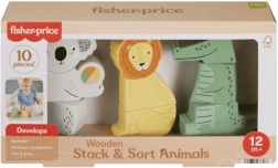Fisher-Price animales de madera – juego de apilar y clasificar