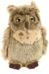 Búho de peluche 25 cm