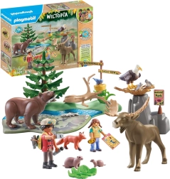 Playmobil Wiltopia – animales de Norteamérica, set de construcción de 54 piezas