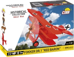 Kit de construcción del avión Fokker DR.1 Red Baron – 221 piezas