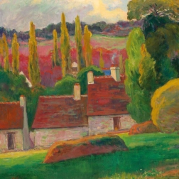 Puzle cuadrado CURIOSI Q Art: Granja en Bretaña, 66 piezas