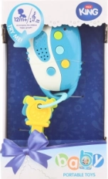 Llaves interactivas azules a pilas para los más pequeños