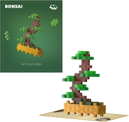 Plus-Plus flores bonsái verde set de construcción