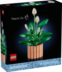 LEGO Botanicals toulitka (Spathiphyllum) – set de construcción para adultos