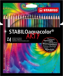 Set de lápices acuarelables Stabilo Aquacolor Arty 24 uds