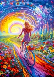 Puzzle Enjoy Pedály svobody 1000 piezas