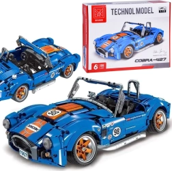 Set de construcción técnico coche Cobra 427 – modelo deportivo de 1816 piezas