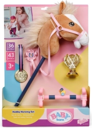 BABY born set de hobby horsing para muñecas de 43 cm