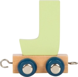 Small Foot Tren alfabético polar letra J