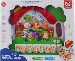 Pianito infantil casita con animales