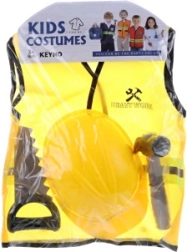 Disfraz de obrero de construcción para niños