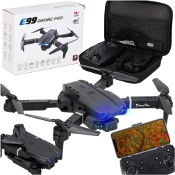 Dron RC plegable E99 Pro con doble cámara 720p y modo headless