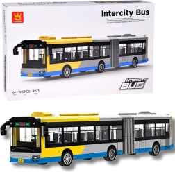 Kit de construcción técnico de autobús urbano articulado (415 piezas)