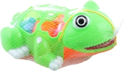 Encajable rana con formas de plástico