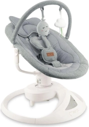 Balancín eléctrico MoMi PEARL gris