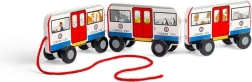 Bigjigs Toys Juguete de arrastre Metro de Londres