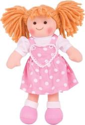 Muñeca de tela Ruby 28 cm