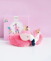 Set de regalo de patucos infantiles flamenco 0–6 meses