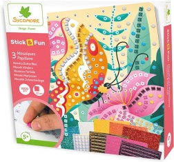 Stick & Fun mosaico mariposas para niños