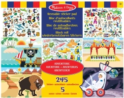 Melissa & Doug pegatinas reutilizables de aventura