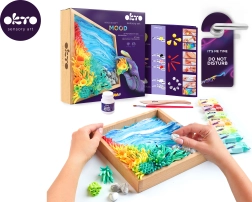 Set de modelado 3D Okto Océano en calma 21 × 21 cm