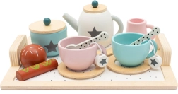 Juego de té de madera Montessori Baby Mix