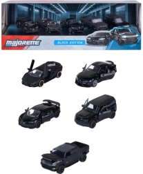 Juego de regalo de coches de metal Black Edition 1:64 (5 uds)