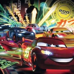 Puzzle Ravensburger Cars: luces de neón XXL 100 piezas