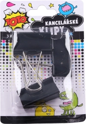 Clips de oficina 41 mm, juego de 3 uds