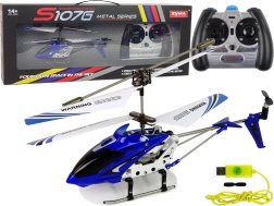 Helicóptero RC SYMA S107G azul