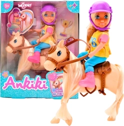 Woopie Royal set de muñeca amazona con caballo